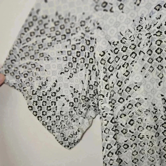 Tasso Elba 100% Silk Hawaiian Aloha Shirt Mens Medium Tropical Resort Camp - Picture 9 of 16